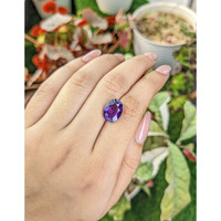 4.24 Ct. Purple Amethyst from Brazil Life Style