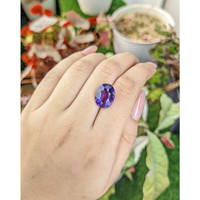 6.55 Ct. Purple Amethyst from Brazil Life Style