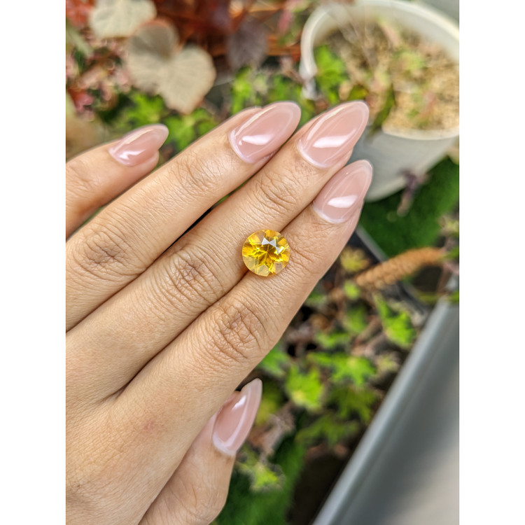 3.94 Ct. Yellow Citrine from Brazil