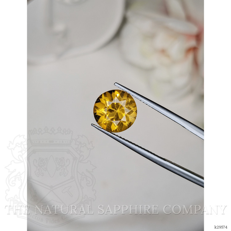 3.94 Ct. Yellow Citrine from Brazil