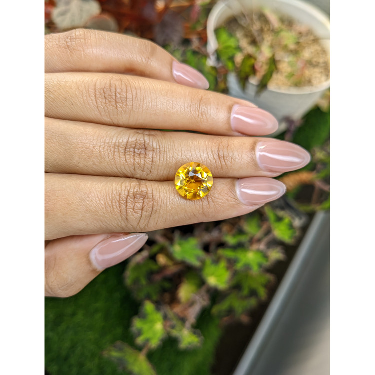 5.41 Ct. Yellow Citrine from Brazil