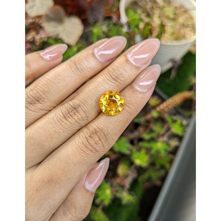 5.41 Ct. Yellow Citrine from Brazil