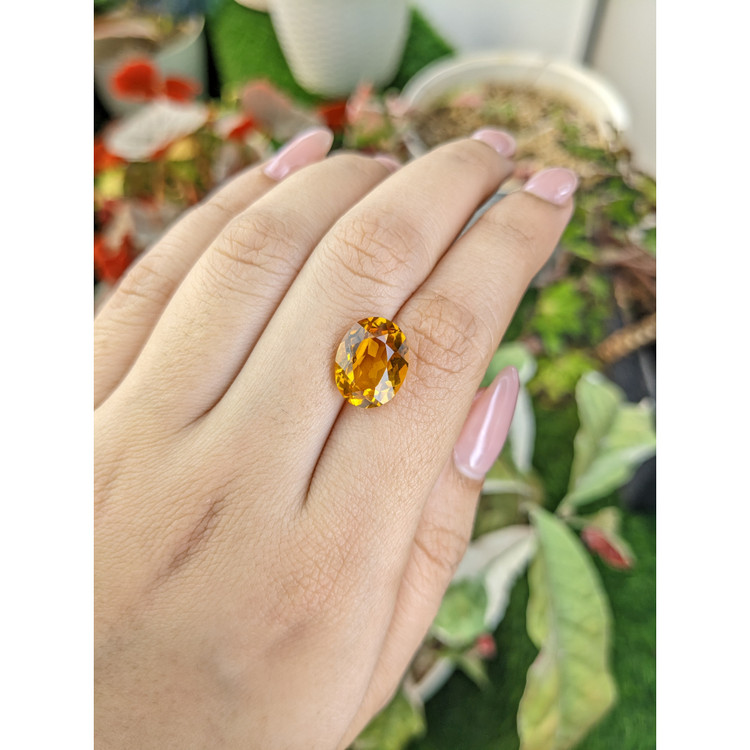 4.99 Ct. Yellow Citrine from Brazil