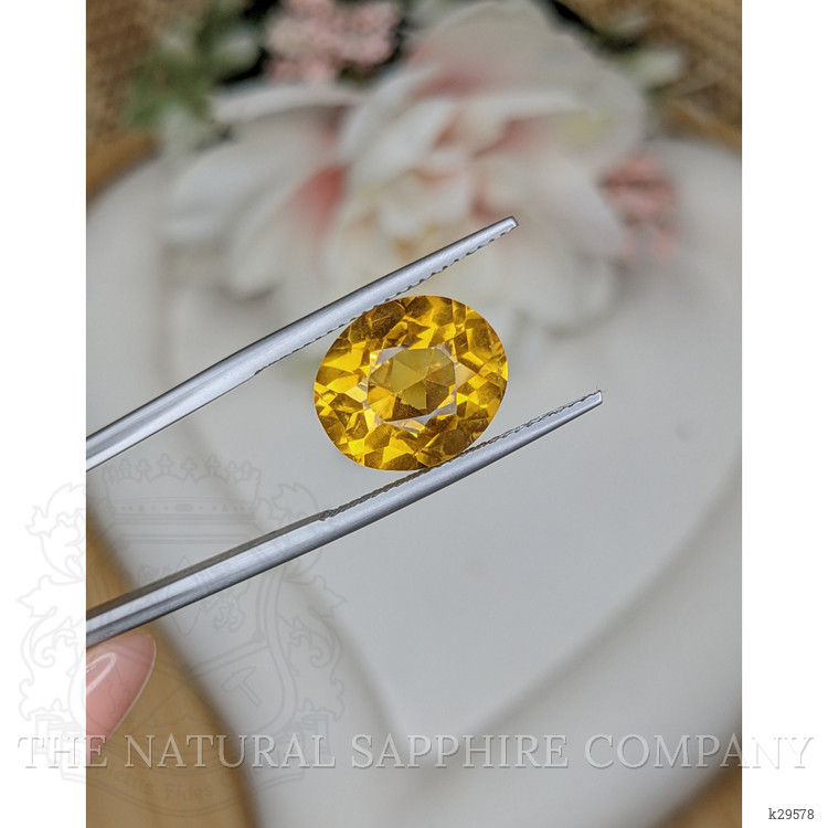 6.08 Ct. Yellow Citrine from Brazil