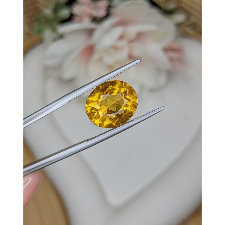 6.08 Ct. Yellow Citrine from Brazil