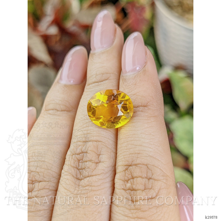 6.08 Ct. Yellow Citrine from Brazil