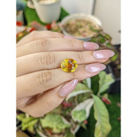 6.08 Ct. Yellow Citrine from Brazil Life Style