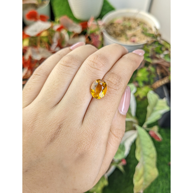 4.22 Ct. Yellow Citrine from Brazil