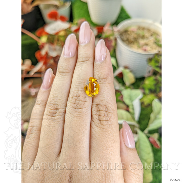 4.22 Ct. Yellow Citrine from Brazil