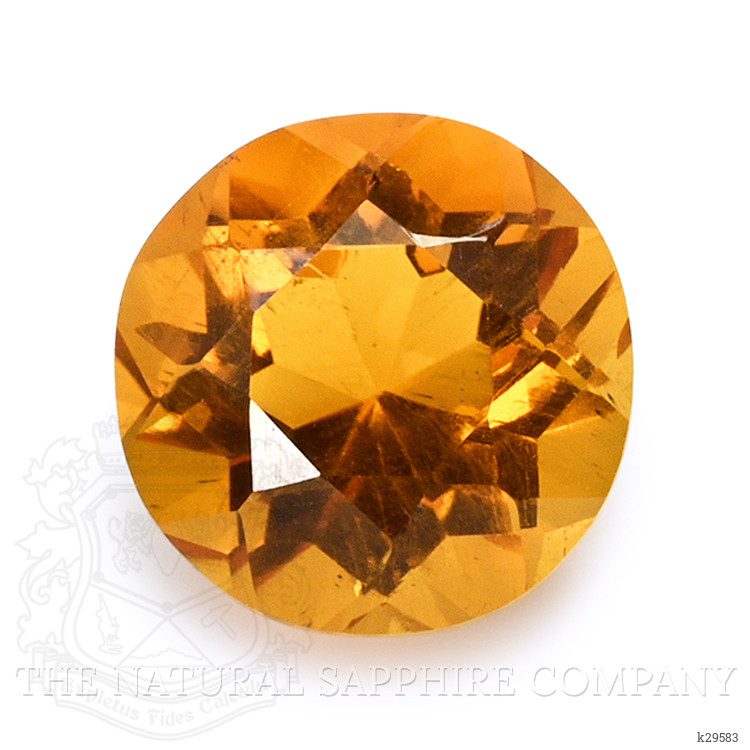 5.59 Ct. Orangish Yellow Citrine from Brazil