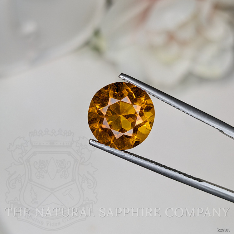 5.59 Ct. Orangish Yellow Citrine from Brazil