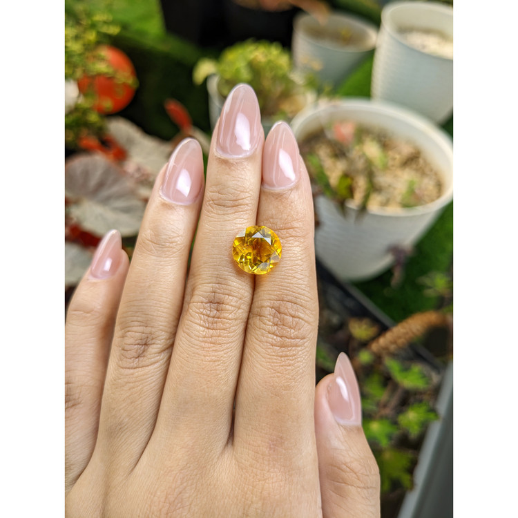 5.29 Ct. Yellow Citrine from Brazil