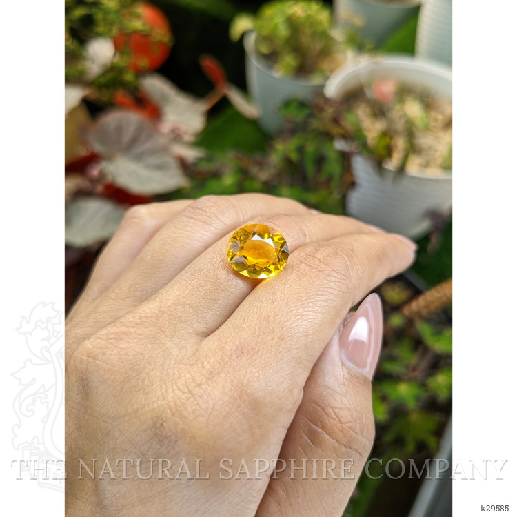 5.97 Ct. Yellow Citrine from Brazil