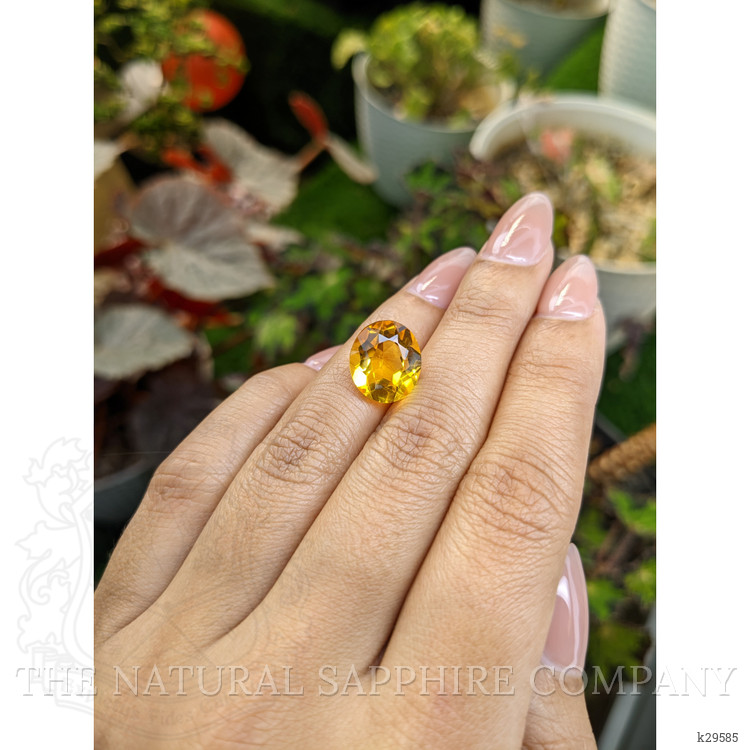 5.97 Ct. Yellow Citrine from Brazil