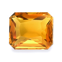 7.28 Ct. Orangish Yellow Citrine from Brazil Image