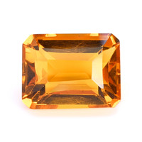 13.30 Ct. Yellowish Orange Citrine from Brazil Video