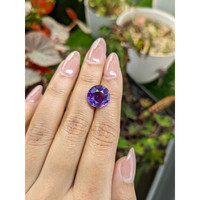 6.57 Ct. Purple Amethyst from Brazil Life Style