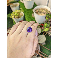 8.36 Ct. Purple Amethyst from Brazil Life Style