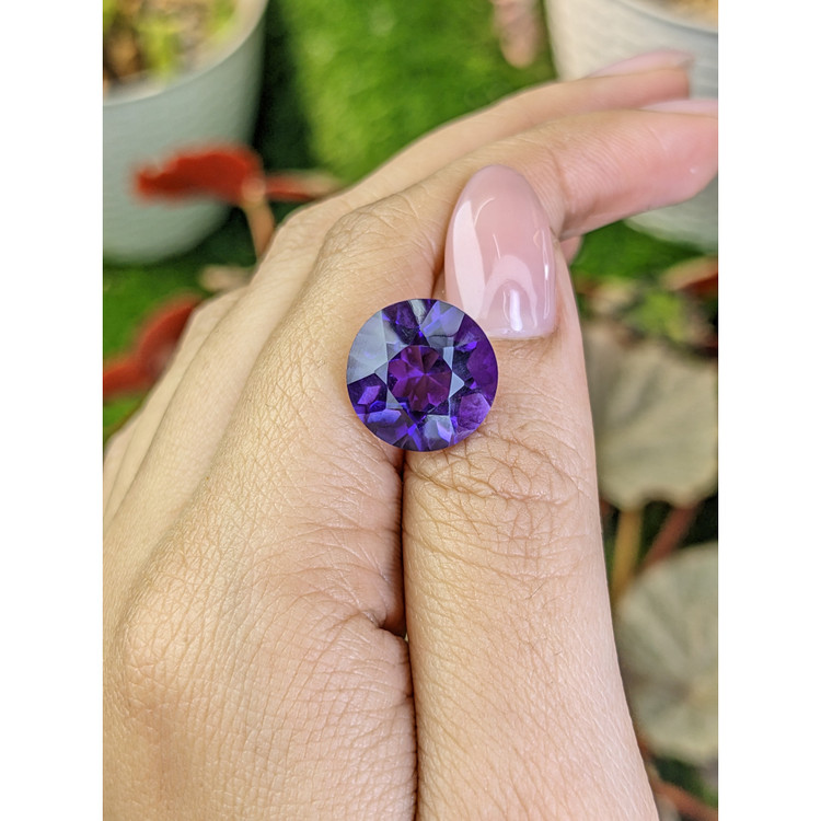 8.36 Ct. Purple Amethyst from Brazil