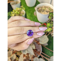 8.36 Ct. Purple Amethyst from Brazil Life Style