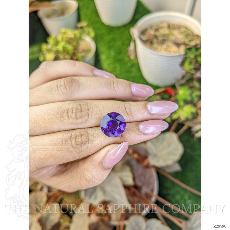 8.36 Ct. Purple Amethyst from Brazil