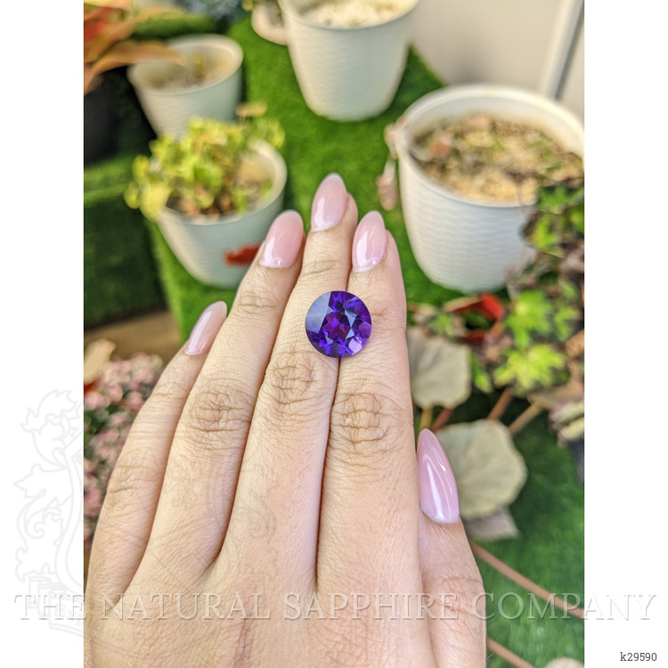 8.36 Ct. Purple Amethyst from Brazil