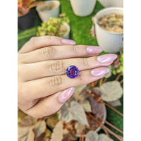 6.24 Ct. Purple Amethyst from Brazil Life Style