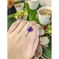 6.24 Ct. Purple Amethyst from Brazil Life Style