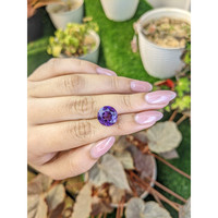 6.31 Ct. Purple Amethyst from Brazil Life Style