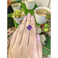 6.31 Ct. Purple Amethyst from Brazil Life Style