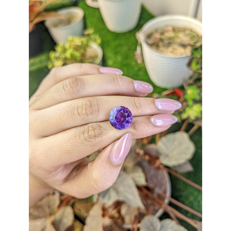 7.00 Ct. Purple Amethyst from Brazil