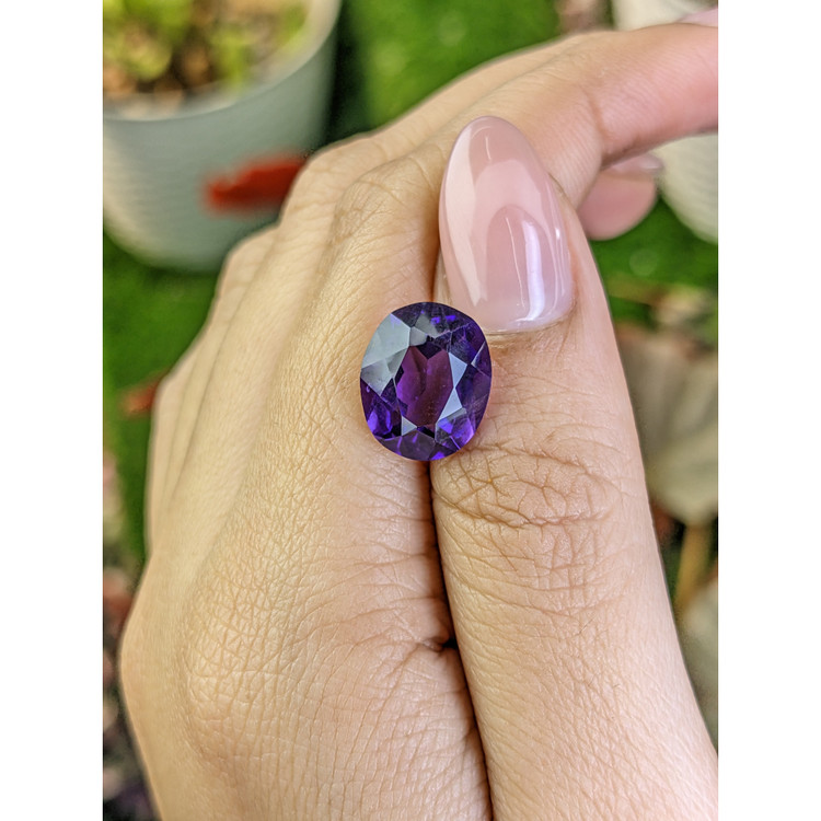 5.92 Ct. Purple Amethyst from Brazil