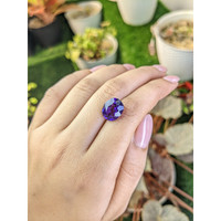 5.92 Ct. Purple Amethyst from Brazil Life Style