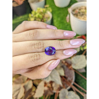 5.92 Ct. Purple Amethyst from Brazil Life Style