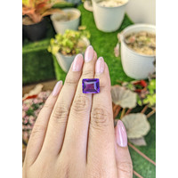 7.17 Ct. Purple Amethyst from Brazil Life Style