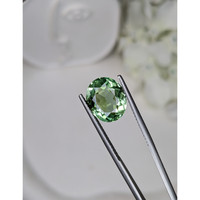 5.33 Ct. Green Prasiolite from Brazil Life Style