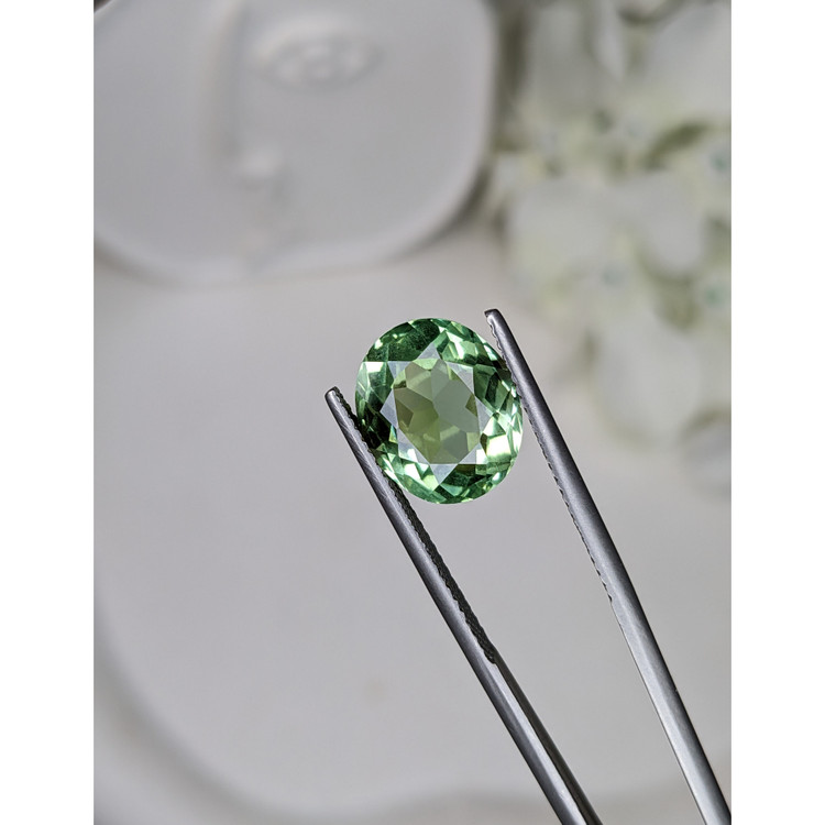 5.33 Ct. Green Prasiolite from Brazil