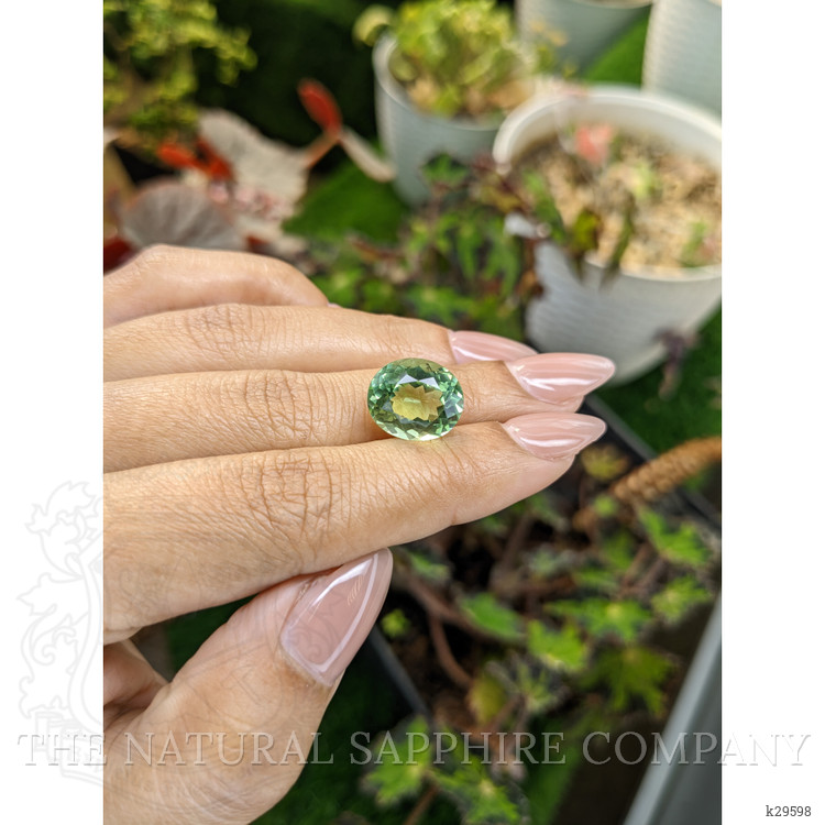 7.30 Ct. Green Prasiolite from Brazil
