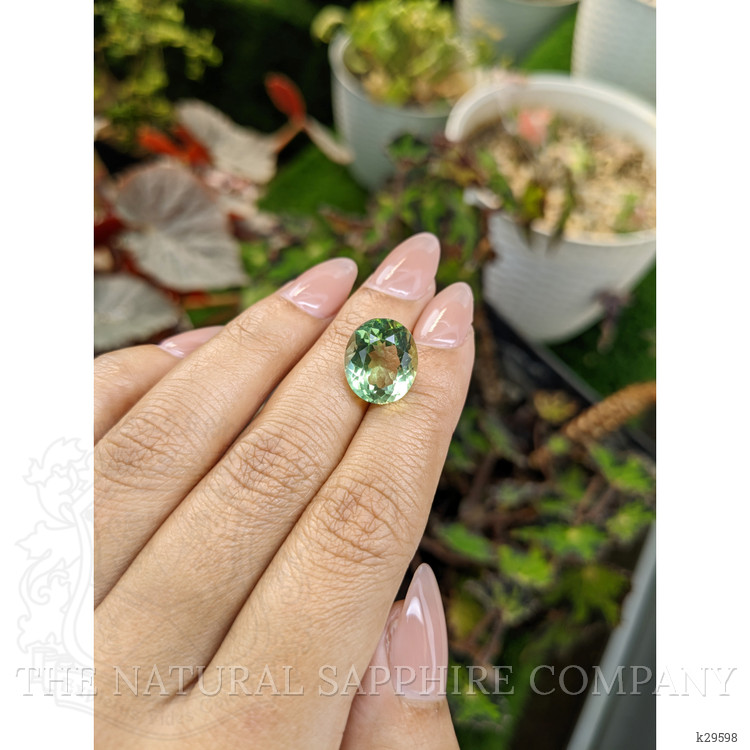 7.30 Ct. Green Prasiolite from Brazil