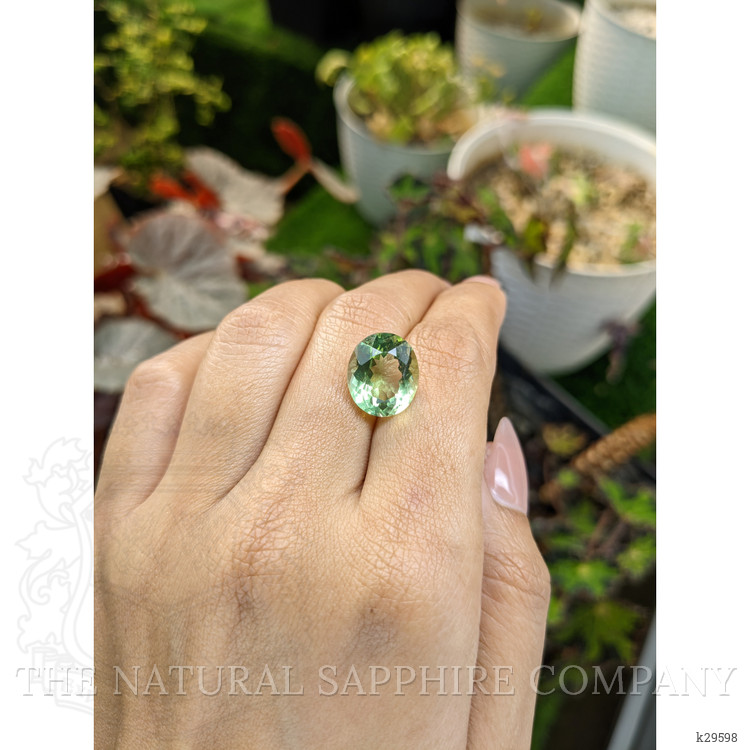 7.30 Ct. Green Prasiolite from Brazil