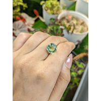 5.44 Ct. Green Prasiolite from Brazil Life Style