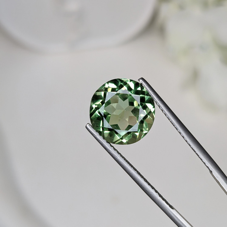 5.26 Ct. Yellowish Green Prasiolite from Brazil