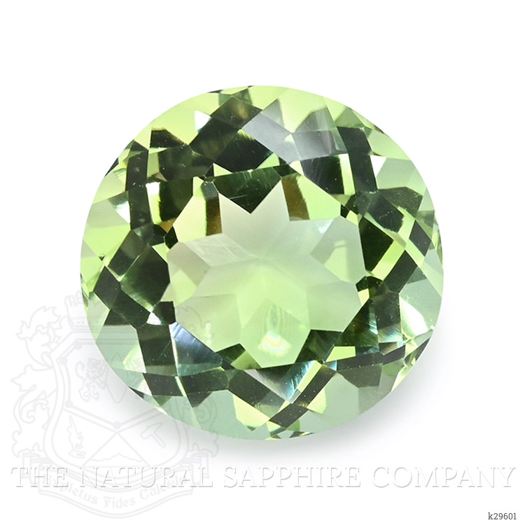 5.57 Ct. Yellowish Green Prasiolite from Brazil