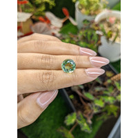 5.57 Ct. Yellowish Green Prasiolite from Brazil Life Style