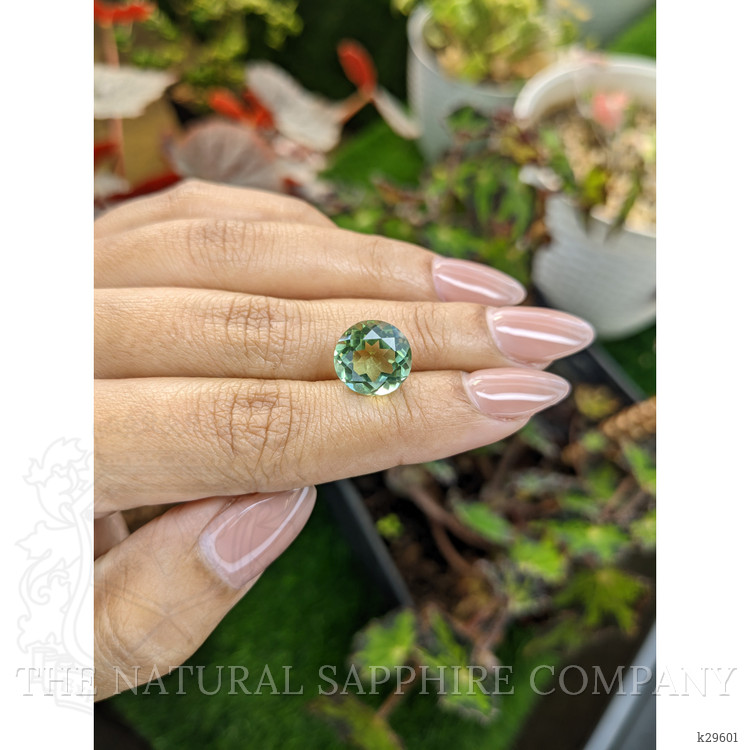 5.57 Ct. Yellowish Green Prasiolite from Brazil