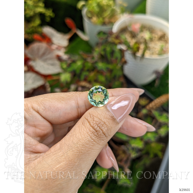 5.57 Ct. Yellowish Green Prasiolite from Brazil