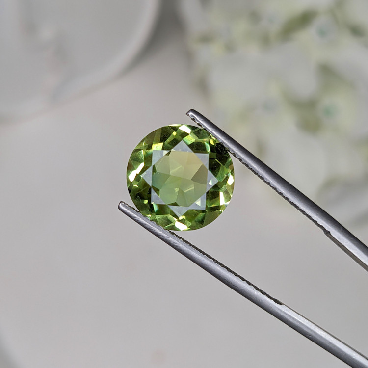 5.77 Ct. Yellowish Green Prasiolite from Brazil