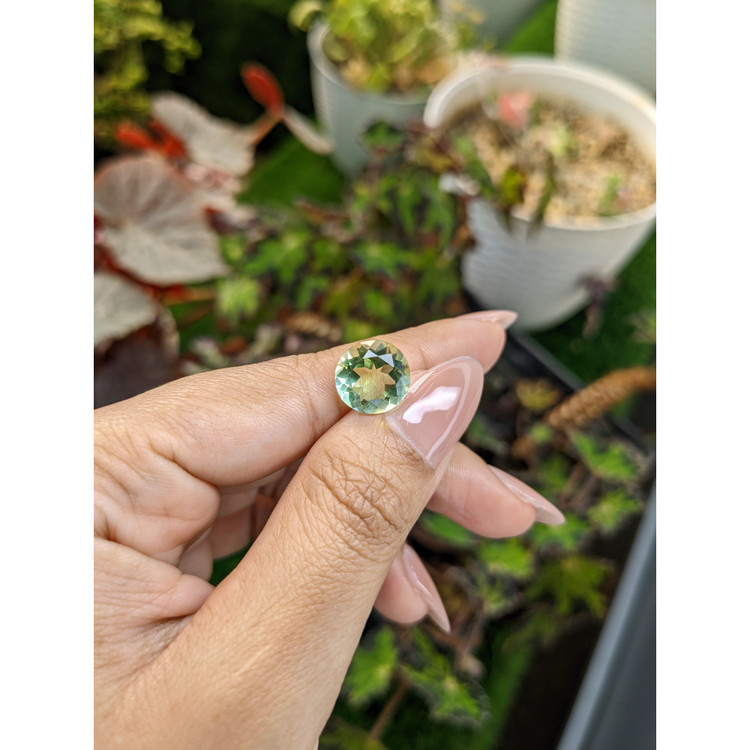 4.76 Ct. Green Prasiolite from Brazil