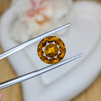 5.14 Ct. Yellowish Orange Citrine from Brazil Life Style