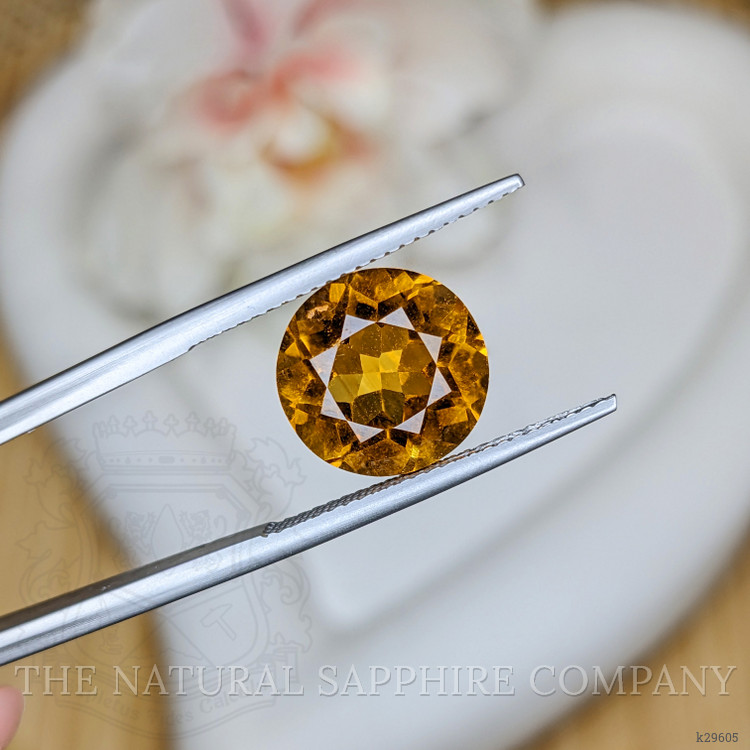 5.14 Ct. Yellowish Orange Citrine from Brazil